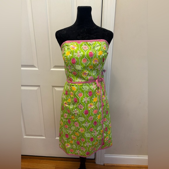 Lilly Pulitzer Dresses & Skirts - Lilly Pulitzer plus size lime green print dress